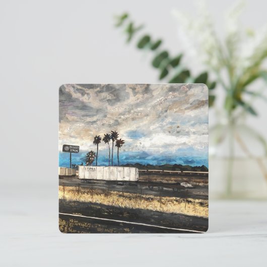 Begroting in Tulare Bedankkaart (Staand voorkant)