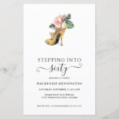 Begroting ingaand in 60 Chic Gold Heels van afgelo (Voorkant)