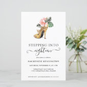 Begroting ingericht op 18 Floral Gold Heels van za (Staand voorkant)