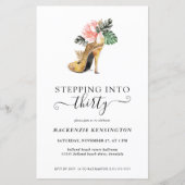 Begroting ingericht op 30 Floral Gold Heels van za (Voorkant)