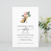 Begroting ingericht op 80 Floral Gold Heels van za (Staand voorkant)