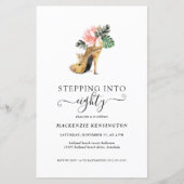 Begroting ingericht op 80 Floral Gold Heels van za (Voorkant)