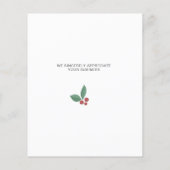 Begroting is een eenvoudige zakelijke feestdag (Achterkant)