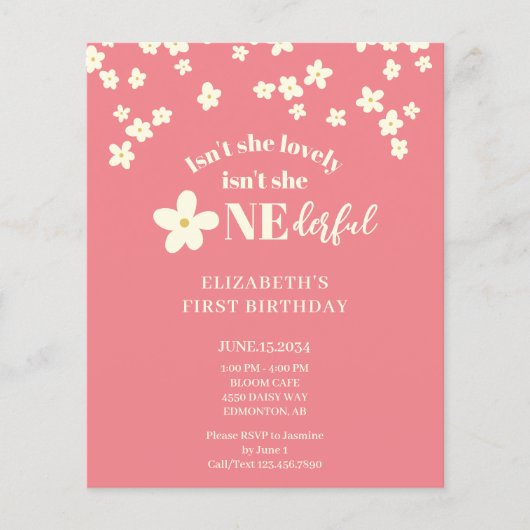 Begroting is niet de liefste dag van de eerste ver (Voorkant)