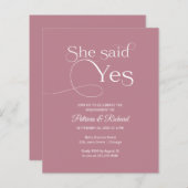 Begroting: ja, uitnodigingen van de Partij van de  (Voorkant / Achterkant)