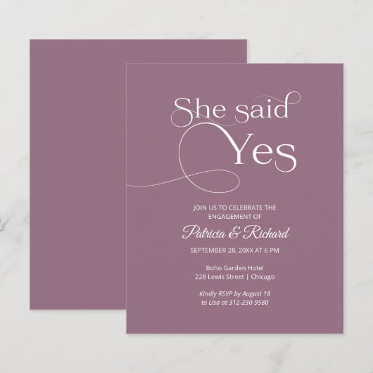 Begroting: ja, uitnodigingen van de Partij van de  (Voorkant / Achterkant)