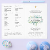 BEGROTING Katholieke Huwelijksbruiloft Nuptiale Mi Flyer (Enkel)