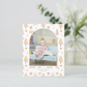 BEGROTING kerstboom Roze foto aangepast (Staand voorkant)