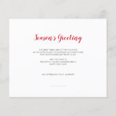 Begroting kerstboomauto's voor zakelijke feestdage (Achterkant)