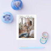 Begroting kerstfeestdag - Fotokaart Flyer (Enkel)