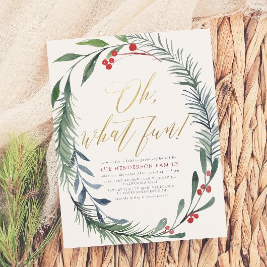 Begroting kerstfeestdag winterberry