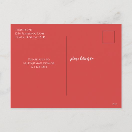 Begroting kerstfeestdagen met feestelijke feestdag feestdagenkaart (Achterkant)