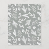 Begroting kerstfoto's en gouden hartfeestdag (Achterkant)