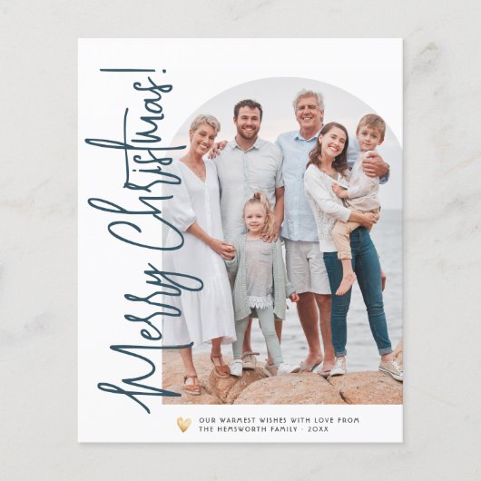 Begroting kerstfoto's en gouden hartfeestdag (Voorkant)