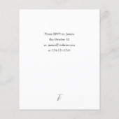 Begroting kerstklei en kaarsfeest (Achterkant)