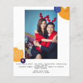 BEGROTING kerstkleurrijke renrenrenrenrenrenrendie (Achterkant)