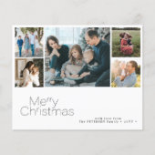 Begroting kerstmis 5 fotocollage (Voorkant)