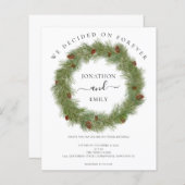 Begroting kerstmis met Cones Weddenschap (Voorkant / Achterkant)