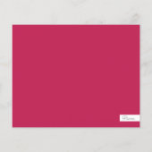 BEGROTING Kerstmis Poinsettia Foto gepersonaliseer (Achterkant)