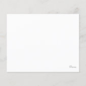 BEGROTING Kerstmis Poinsettia Foto gepersonaliseer (Achterkant)