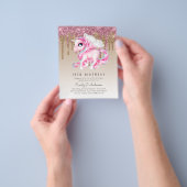 BEGROTING Kinderen van afgelopen dag Nodig roze Un Flyer (Hand)