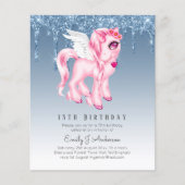 BEGROTING Kinderen van Birthday Nodig Blauwe Unico (Voorkant)