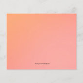 Begroting kleurrijke lichten feestdag uitnodiginge (Achterkant)