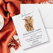 Begroting Koe Hoogland Calf Baby shower