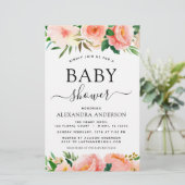 Begroting Koraal Baby shower Florence (Staand voorkant)