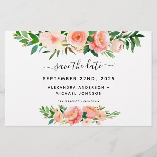 Begroting Koraalpervlakte sparen de Uitnodiging va (Voorkant)