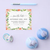 Begroting Koraalpervlakte sparen de Uitnodiging va Flyer (Enkel)