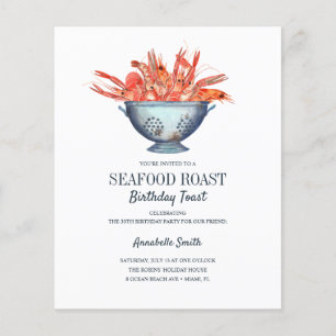 Begroting Kustpartij SEAFOOD Roast Birthday