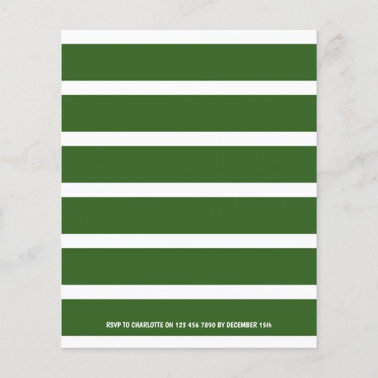 BEGROTING LAAT U VREEMDE kerstfeestvieren (Achterkant)