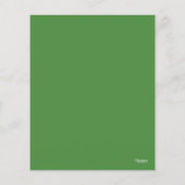 BEGROTING LAAT WEER VREEMD ZIJN VOOR kerstfeest (Achterkant)