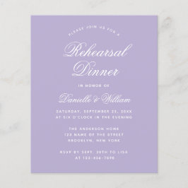 Begroting lavender Paarse repetitie - binnenuitnod