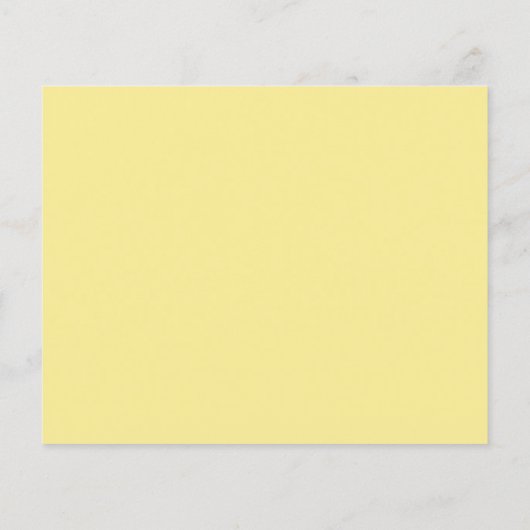 Begroting Lemon Waterverf 1e verjaardag Uitnodigin (Achterkant)