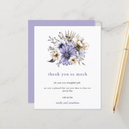 Begroting Lila Waterverf Florals Weddenschap Harte