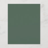 Begroting maar mooi Abstract Sage Green (Achterkant)