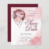 Begroting, maar mooi, bijtend, volledig maan Manda (Voorkant / Achterkant)