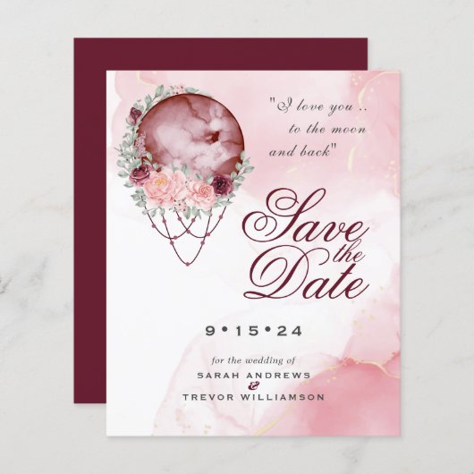 Begroting, maar mooi, bijtend, volledig maan Manda (Voorkant / Achterkant)