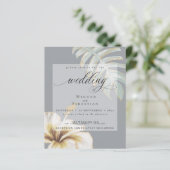 Begroting, maar mooi huwelijk, gouden hibiscus (Staand voorkant)