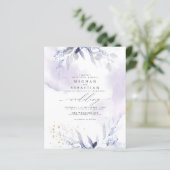 Begroting, maar mooie Elegant Plum Waterverf (Staand voorkant)