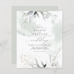 Begroting, maar mooie elegante Waterverf