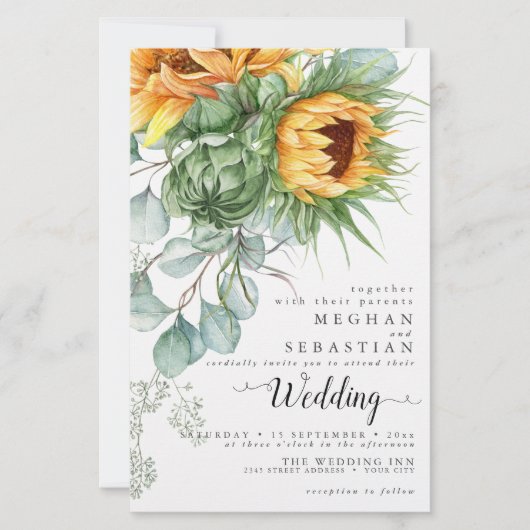 Begroting, maar mooie herfst-zonnebloemen (Voorkant)