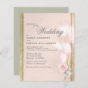 Begroting maar mooie luxe roze Pampas Grass