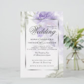 Begroting, maar mooie Roestelijke Paarse Rozen (Staand voorkant)