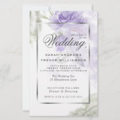 Begroting, maar mooie Roestelijke Paarse Rozen (Voorkant)