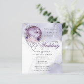 Begroting, maar mooie, roestrijke Paarse volle maa (Staand voorkant)