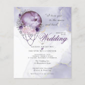 Begroting, maar mooie, roestrijke Paarse volle maa (Voorkant)