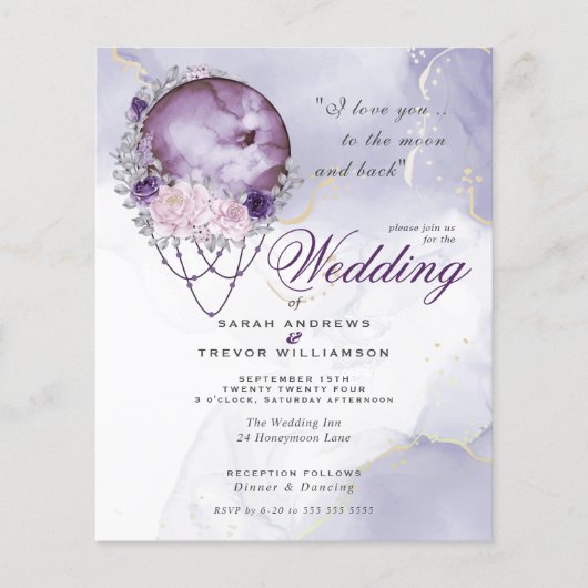 Begroting, maar mooie, roestrijke Paarse volle maa (Voorkant)